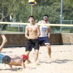 08.08.2020 Kielce. Basen przy ulicy Szczecińskiej. Turniej siatkówki plażowej / Jarosław Kubalski / Radio Kielce