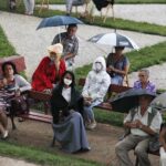 22.08.2020 Kielce. Ogród włoski Pałacu Biskupów. Koncert z cyklu "Chopinowskie inspiracje" / Jarosław Kubalski / Radio Kielce