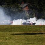 22.08.2020 Miedziana Góra. Tor wyścigowy. Drifftingowe Mistrzostwa Polski / Jarosław Kubalski / Radio Kielce