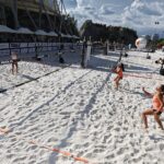 22.08.2020 Kielce.Tenis plażowy na Kadzielni / Jarosław Kubalski / Radio Kielce