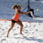 22.08.2020 Kielce.Tenis plażowy na Kadzielni / Jarosław Kubalski / Radio Kielce