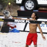 22.08.2020 Kielce.Tenis plażowy na Kadzielni / Jarosław Kubalski / Radio Kielce