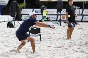 23.08.2020 Kielce. Tenis plażowy na Kadzielni / Jarosław Kubalski / Radio Kielce