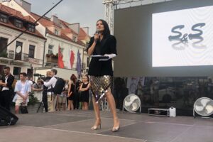 09.08.2020. Sandomierz. Sandomierz Fashion Street / Grażyna Szlęzak-Wójcik / Radio Kielce