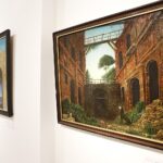 31.07.2020 Kielce. Dom Praczki. Wystawa malarstwa Henryka Wańka / Jarosław Kubalski / Radio Kielce