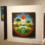 31.07.2020 Kielce. Dom Praczki. Wystawa malarstwa Henryka Wańka / Jarosław Kubalski / Radio Kielce