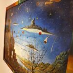 31.07.2020 Kielce. Dom Praczki. Wystawa malarstwa Henryka Wańka / Jarosław Kubalski / Radio Kielce