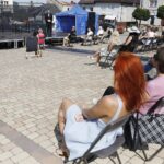 02.08.2020 Chęciny. II Ogólnopolski Festiwal Teatralny "OTE". Występ Teatru Zbożowego z Kielc / Jarosław Kubalski / Radio Kielce