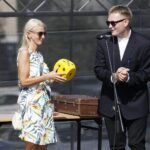 02.08.2020 Chęciny. II Ogólnopolski Festiwal Teatralny "OTE". Występ Teatru Zbożowego z Kielc / Jarosław Kubalski / Radio Kielce