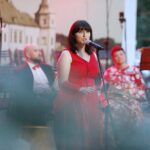 02.08.2020 Kielce. Święto Placu Moniuszki. Koncert "Z muzyką przez Kielce". Marzena Trzebińska / Jarosław Kubalski / Radio Kielce