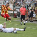 08.08.2020 Kielce. 2. kolejka III ligi: Korona II Kielce - ŁKS Probudex Łagów / Jarosław Kubalski / Radio Kielce