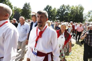 30.08.2020 Tokarnia. Gala finałowa konkursu „Jawor - u źródeł kultury” / Jarosław Kubalski / Radio Kielce