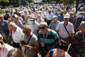 30.08.2020 Tokarnia. Gala finałowa konkursu „Jawor - u źródeł kultury” / Jarosław Kubalski / Radio Kielce