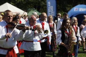 30.08.2020 Tokarnia. Gala finałowa konkursu „Jawor - u źródeł kultury” / Jarosław Kubalski / Radio Kielce