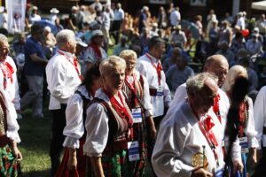 30.08.2020 Tokarnia. Gala finałowa konkursu „Jawor - u źródeł kultury” / Jarosław Kubalski / Radio Kielce