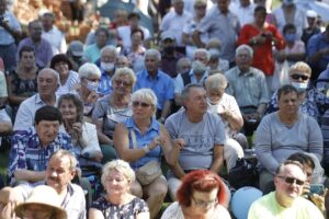 30.08.2020. Tokarnia. Gala finałowa konkursu „Jawor - u źródeł kultury” / Jarosław Kubalski / Radio Kielce