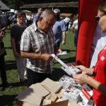 30.08.2020. Tokarnia. Gala finałowa konkursu „Jawor - u źródeł kultury” / Jarosław Kubalski / Radio Kielce