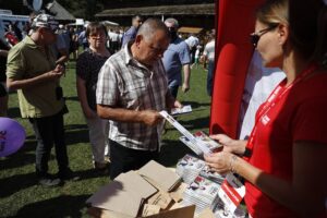 30.08.2020. Tokarnia. Gala finałowa konkursu „Jawor - u źródeł kultury” / Jarosław Kubalski / Radio Kielce