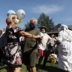 30.08.2020. Tokarnia. Gala finałowa konkursu „Jawor - u źródeł kultury” / Jarosław Kubalski / Radio Kielce