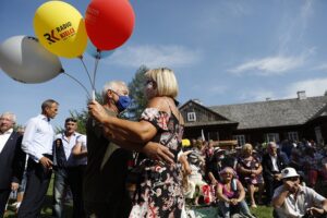 30.08.2020. Tokarnia. Gala finałowa konkursu „Jawor - u źródeł kultury” / Jarosław Kubalski / Radio Kielce