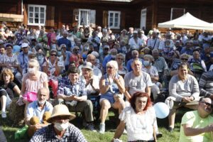 30.08.2020. Tokarnia. Gala finałowa konkursu „Jawor - u źródeł kultury” / Jarosław Kubalski / Radio Kielce