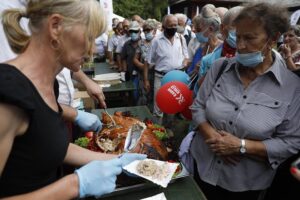 30.08.2020. Tokarnia. Gala finałowa konkursu „Jawor - u źródeł kultury” / Jarosław Kubalski / Radio Kielce