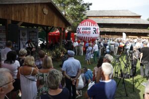 30.08.2020. Tokarnia. Gala finałowa konkursu „Jawor - u źródeł kultury” / Jarosław Kubalski / Radio Kielce