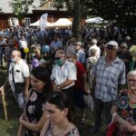 30.08.2020. Tokarnia. Gala finałowa konkursu „Jawor - u źródeł kultury” / Jarosław Kubalski / Radio Kielce