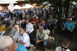 30.08.2020. Tokarnia. Gala finałowa konkursu „Jawor - u źródeł kultury” / Jarosław Kubalski / Radio Kielce