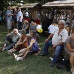 30.08.2020. Tokarnia. Gala finałowa konkursu „Jawor - u źródeł kultury” / Jarosław Kubalski / Radio Kielce