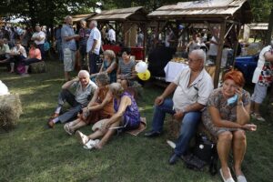 30.08.2020. Tokarnia. Gala finałowa konkursu „Jawor - u źródeł kultury” / Jarosław Kubalski / Radio Kielce