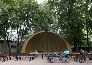 Kielce. Park Miejski im. Stanisława Staszica / Patryk Cudzik / Radio Kielce