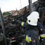 Kielce. Pożar marketu Lidl przy ulicy Piekoszowskiej / Jarosław Kubalski / Wiktor Taszłow / Radio Kielce