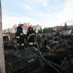 Kielce. Pożar marketu Lidl przy ulicy Piekoszowskiej / Jarosław Kubalski / Wiktor Taszłow / Radio Kielce