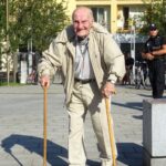 01.08.2020 Ostrowiec. 76. rocznica wybuchu Powstania Warszawskiego. Na zdjęciu: powstaniec warszawski Andrzej Jachymczyk ps. „Azjata” / Emilia Sitarska / Radio Kielce