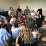 09.08.2020. Święty Krzyż. Obóz językowo-muzyczny „Muzolingua”. Zajęcia z Szymonem Bobrowskim / arch. prywatne