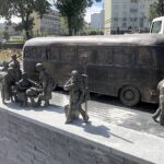 31.07.2020. Kielce. Fontanna przed dworcem autobusowym / Robert Felczak / Radio Kielce