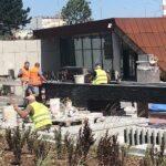 31.07.2020. Kielce. Fontanna przed dworcem autobusowym / Robert Felczak / Radio Kielce