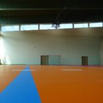 03.08.2020. Opatów. Zakończenie prac remontowych hali sportowej / Emilia Sitarska / Radio Kielce