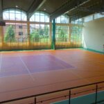 03.08.2020. Opatów. Zakończenie prac remontowych hali sportowej / Emilia Sitarska / Radio Kielce