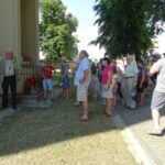 09.08.2020. Opatów. Spacer pn. „Opatowskie zakątki” / Emilia Sitarska / Radio Kielce