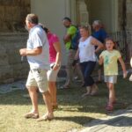 09.08.2020. Opatów. Spacer pn. „Opatowskie zakątki” / Emilia Sitarska / Radio Kielce