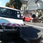 01.08.2020 Osiek. Wypadek na drodze krajowej nr 79 / policja