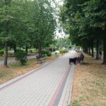 11.08.2020. Ostrowiec Św. Park Spółdzielców po rewitalizacji / Emilia Sitarska / Radio Kielce