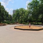 11.08.2020. Ostrowiec Św. Park Spółdzielców po rewitalizacji / Emilia Sitarska / Radio Kielce