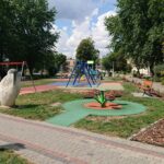 11.08.2020. Ostrowiec Św. Park Spółdzielców po rewitalizacji / Emilia Sitarska / Radio Kielce