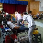 01.08.2020. Ostrowiec Świętokrzyski. Akcja „Przelej krew w rocznicę Powstania Warszawskiego” / Emilia Sitarska / Radio Kielce