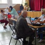 01.08.2020. Ostrowiec Świętokrzyski. Akcja „Przelej krew w rocznicę Powstania Warszawskiego” / Emilia Sitarska / Radio Kielce