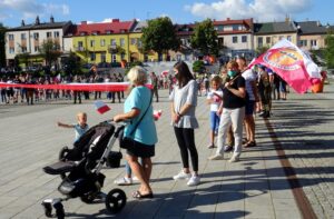 01.08.2020 Ostrowiec. 76. rocznica wybuchu Powstania Warszawskiego / Emilia Sitarska / Radio Kielce