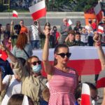 01.08.2020 Ostrowiec. 76. rocznica wybuchu Powstania Warszawskiego / Emilia Sitarska / Radio Kielce